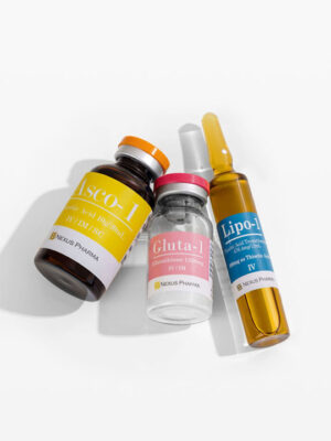 Gluta 1 Snow White with Lipo 1 and Asco 1