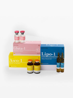 Gluta 1 Snow White with Lipo 1 and Asco 1